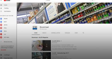 Bouwmaat op Youtube