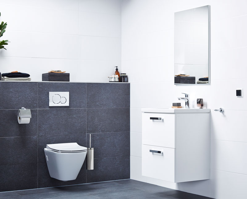 eindresultaat badkamer