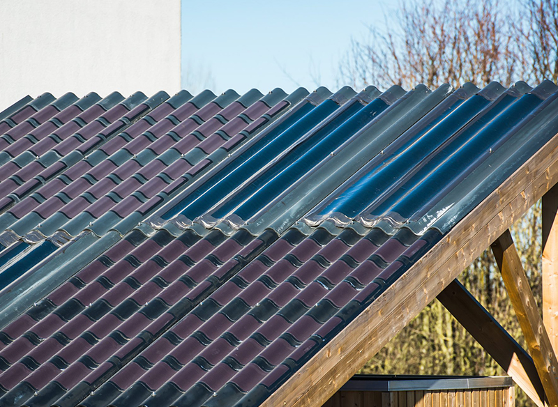 Duurzame energie: golfplaten met geintegreerde zonnecellen