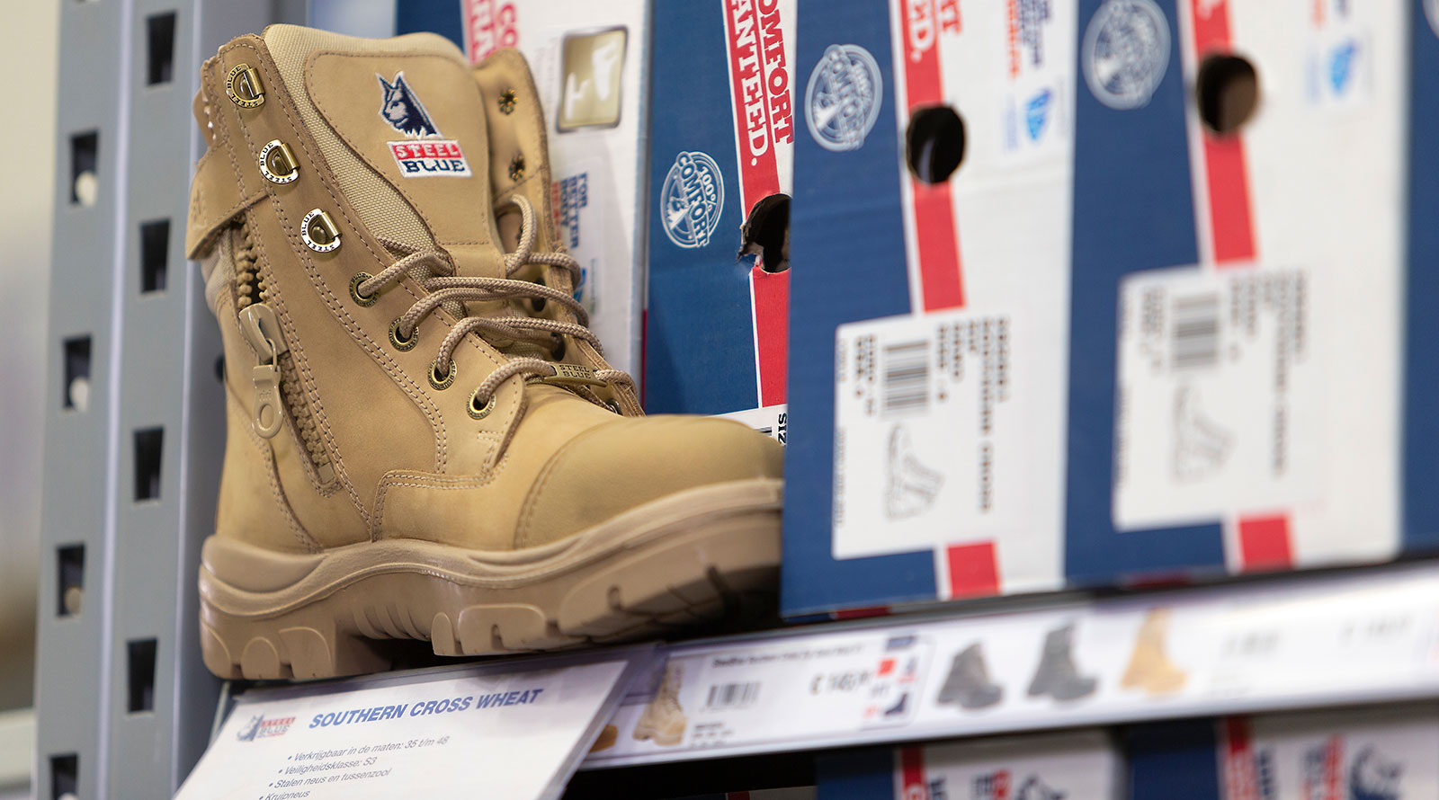 S1P werkschoenen: de beste schoen voor transport en logistiek | Safety Sneakers - NL