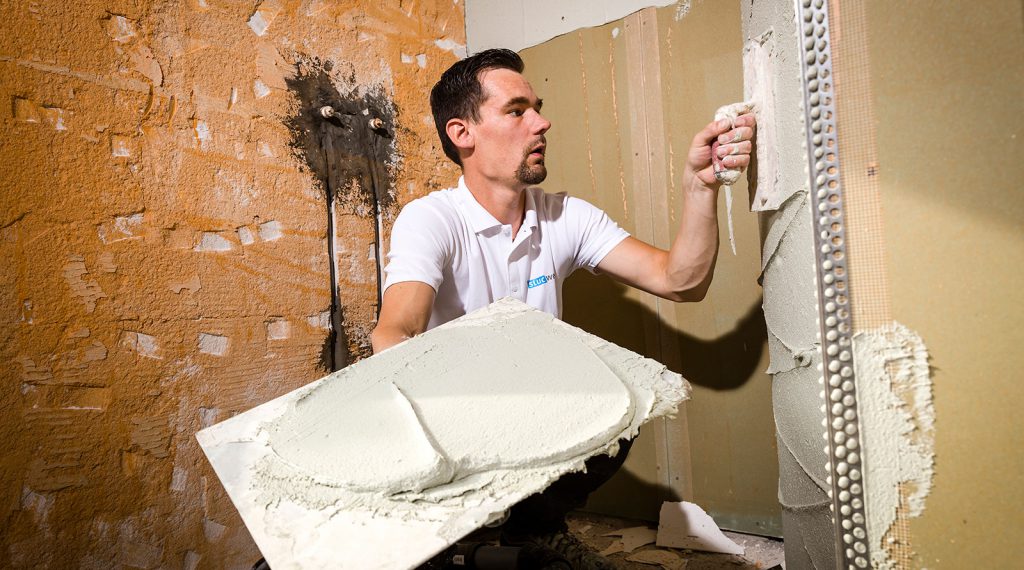Knauf Aquastuc, de favoriet van Danny Starre