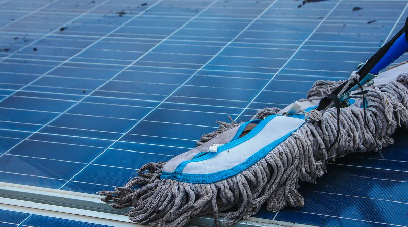zonnepanelen reinigen