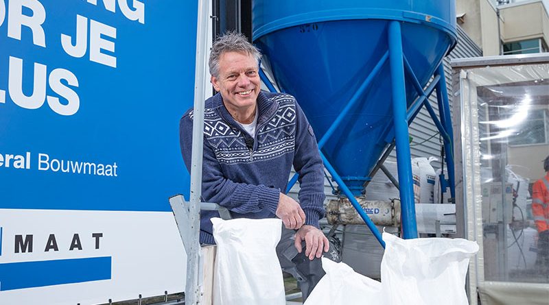 Bouwmaat Silo gebruiksklare specie