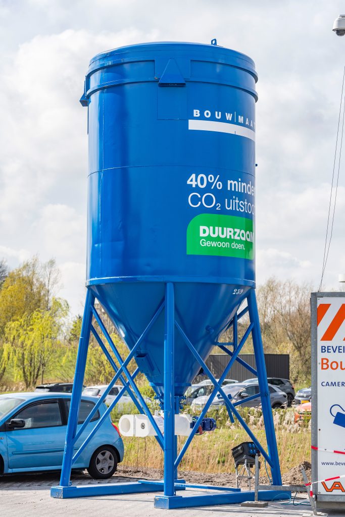 Bouwmaat Silo voor gebruiksklare vloerspecie
