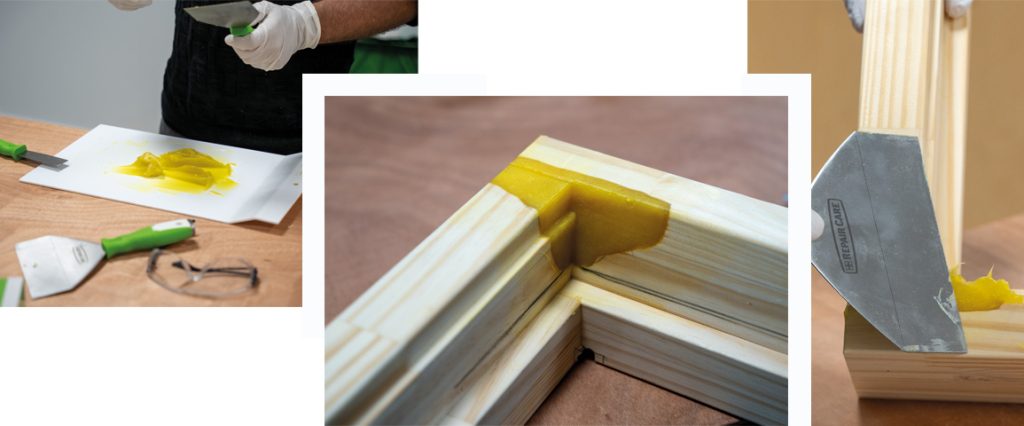 Duurzame houtreparatie met Repair Care Bio Flex™ Allround