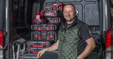 Wojtek Pluta van Bouw- en renovatiebedrijf W. Pluta over het Milwaukee PACKOUT Modulair Opslagsysteem