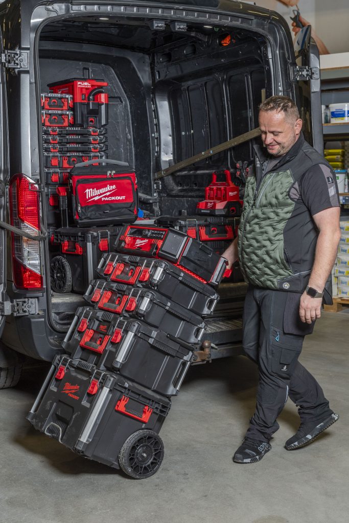 Voor elke klus een Milwaukee PACKOUT-stack