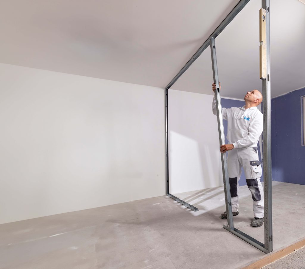 Knauf metalen staanders