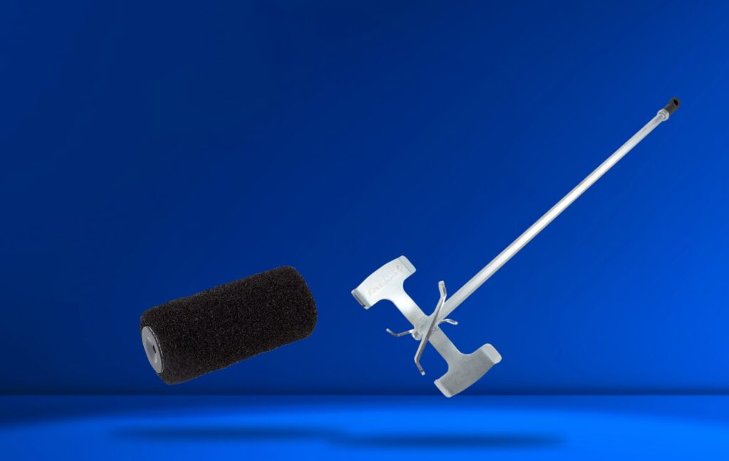 Stuc roller en garde van Supe prof