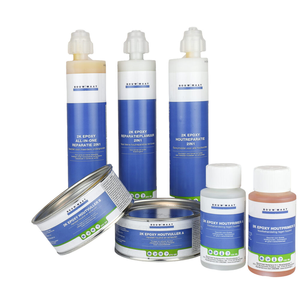 Bouwmaat houtrot vullers