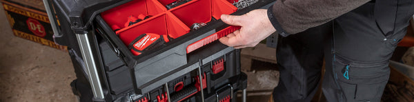 Milwaukee PACKOUT: zo kies je het juiste opbergsysteem