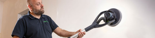 Festool PLANEX: wanden en plafonds nauwkeurig schuren