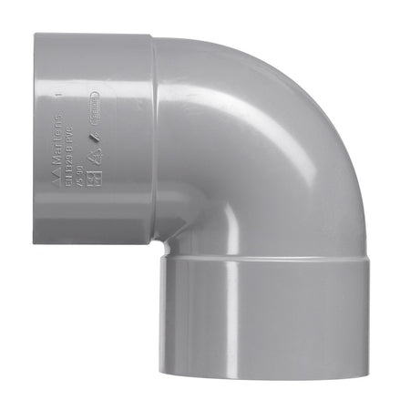 Martens PVC Bocht 2x Lijmmof 3,2mm 90°-050025