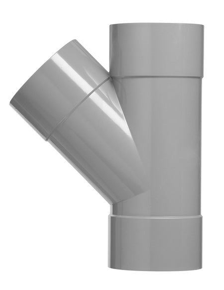 T-Stuk PVC 3x lijmmof wanddikte 3,2 mm Ø 32 mm 45° KOMO-keur-050122