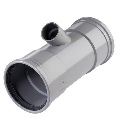 Martens PVC T-stuk 2x Manchetmof/1x lijmmof 3,2mm 110mm 45°-050483