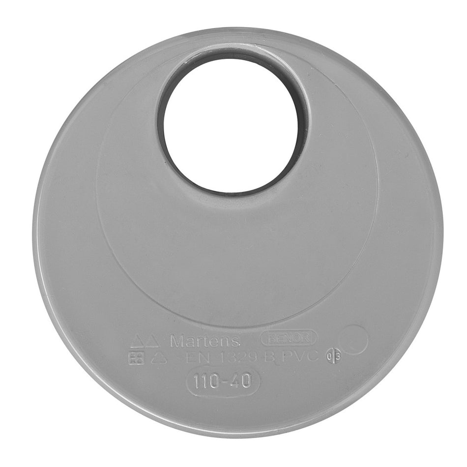Inzetverloopstuk PVC wanddikte 3,2 mm Ø 40x32 mm t.b.v. binnenhuisriolering-050661