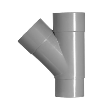 Martens PVC HWA T-stuk 2x Mof/verjonging Spie-eind 45°-051012