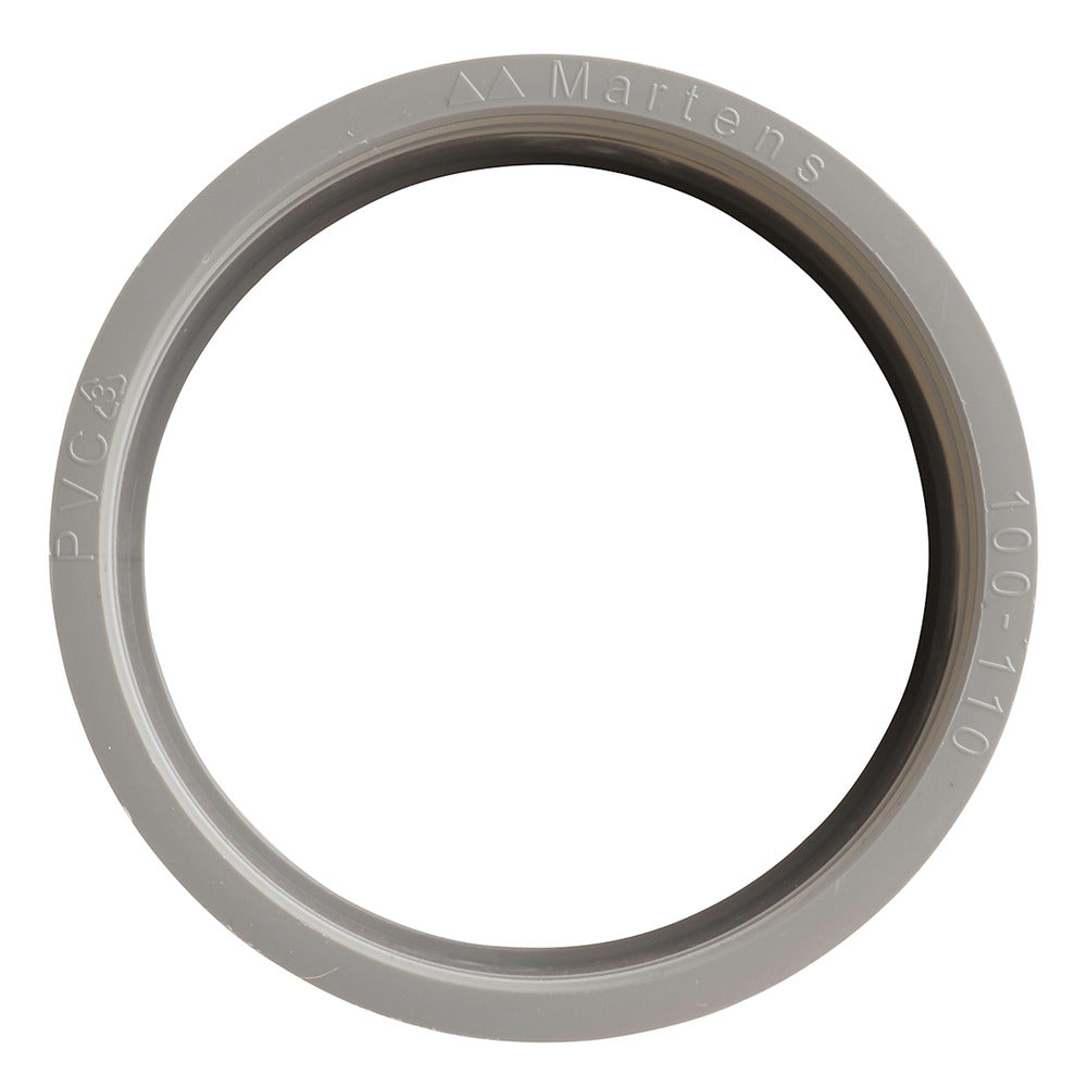 Inzetverloopstuk PVC wanddikte 3,2 mm Ø 110x100 mm t.b.v. binnenhuisriolering-051128