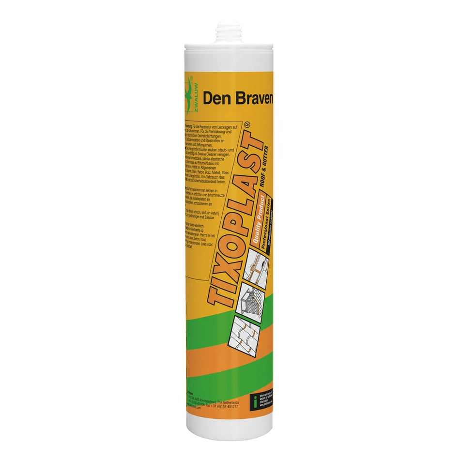 Zwaluw Bitumen Lijmkit Tixoplast Zwart 310ml-062577