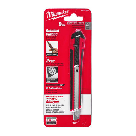 Milwaukee Afbreekmes Snap-Off Knife 9mm (48-22-1960)-10000046