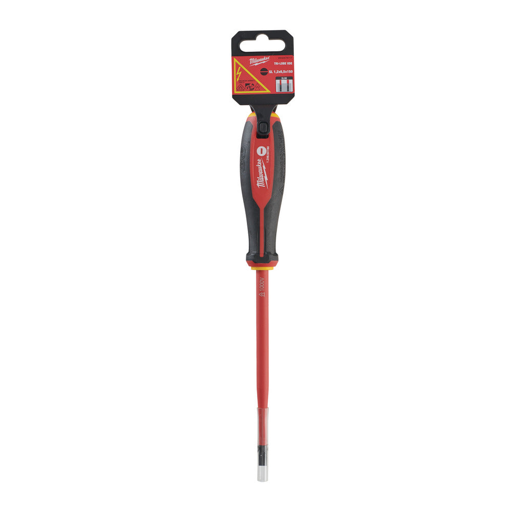 Milwaukee Schroevendraaier VDE Tri-Lobe SL 1.2x6.5x150mm-10000057