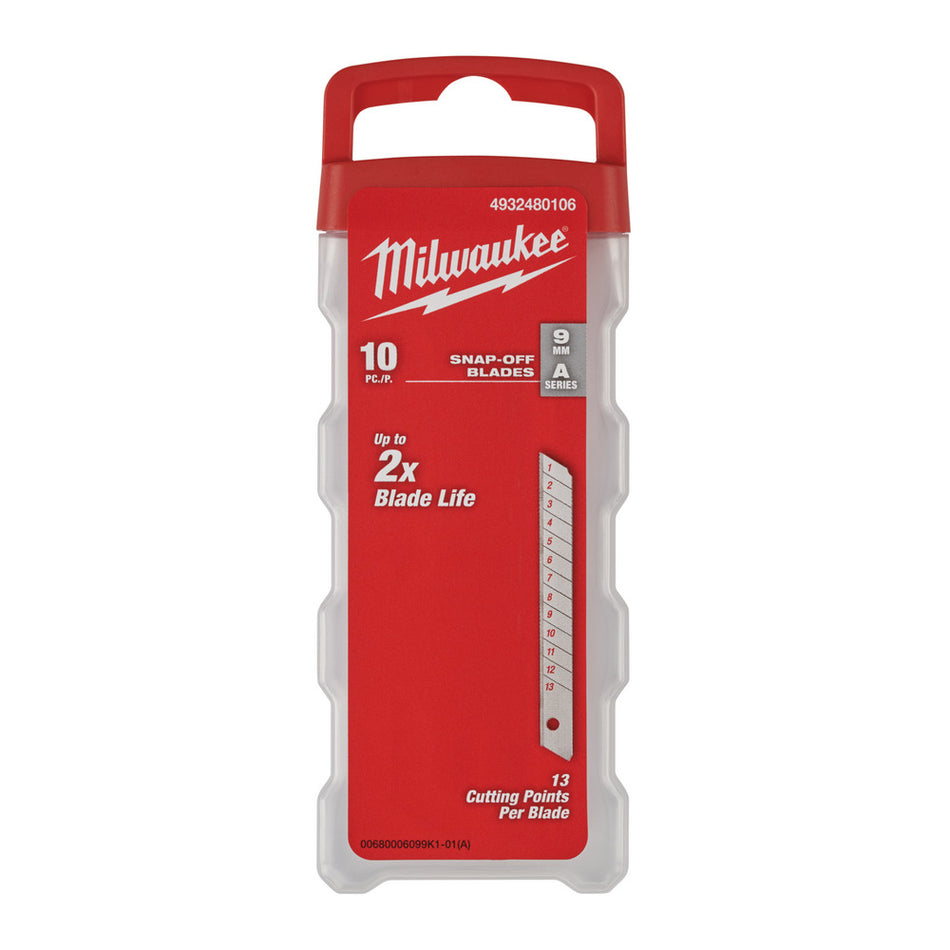 Milwaukee Reservemessen Breekmes 9mm 10st-10000070