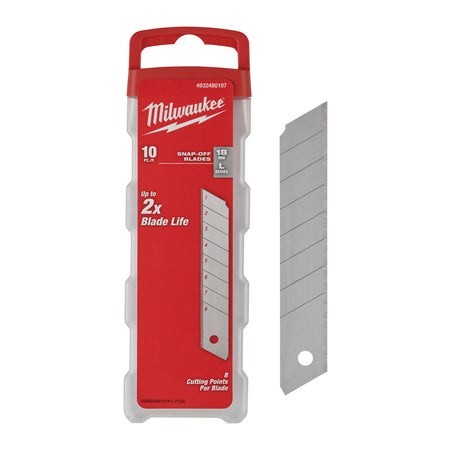 Milwaukee Reserve Afbreekmesjes 18mm 10st-10000071