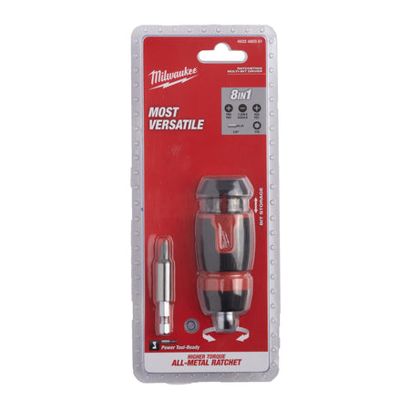 Milwaukee Schroevendraaier Multi-Bit 8-In-1 Ratel Compact-10000073