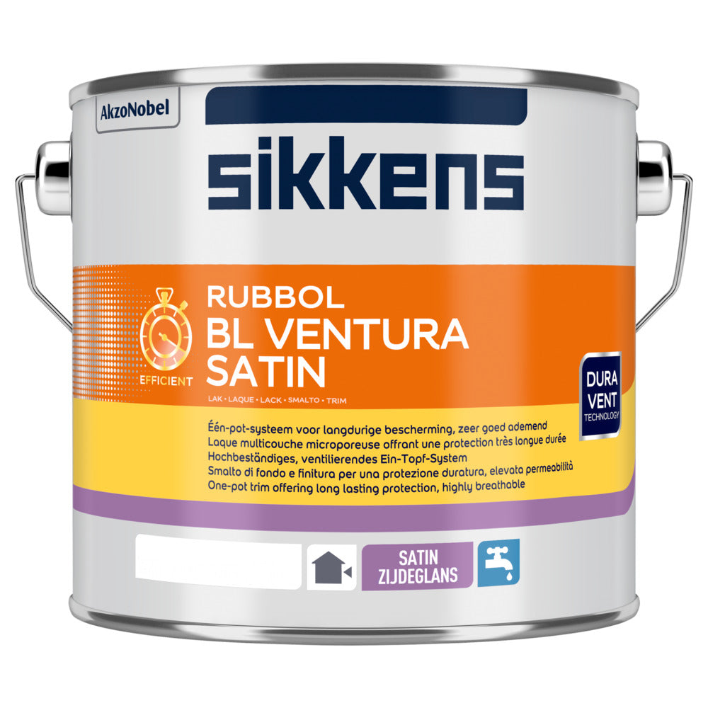 Sikkens Lak Rubbol BL Ventura Satin Mengbasis W05 2,5L-10000114