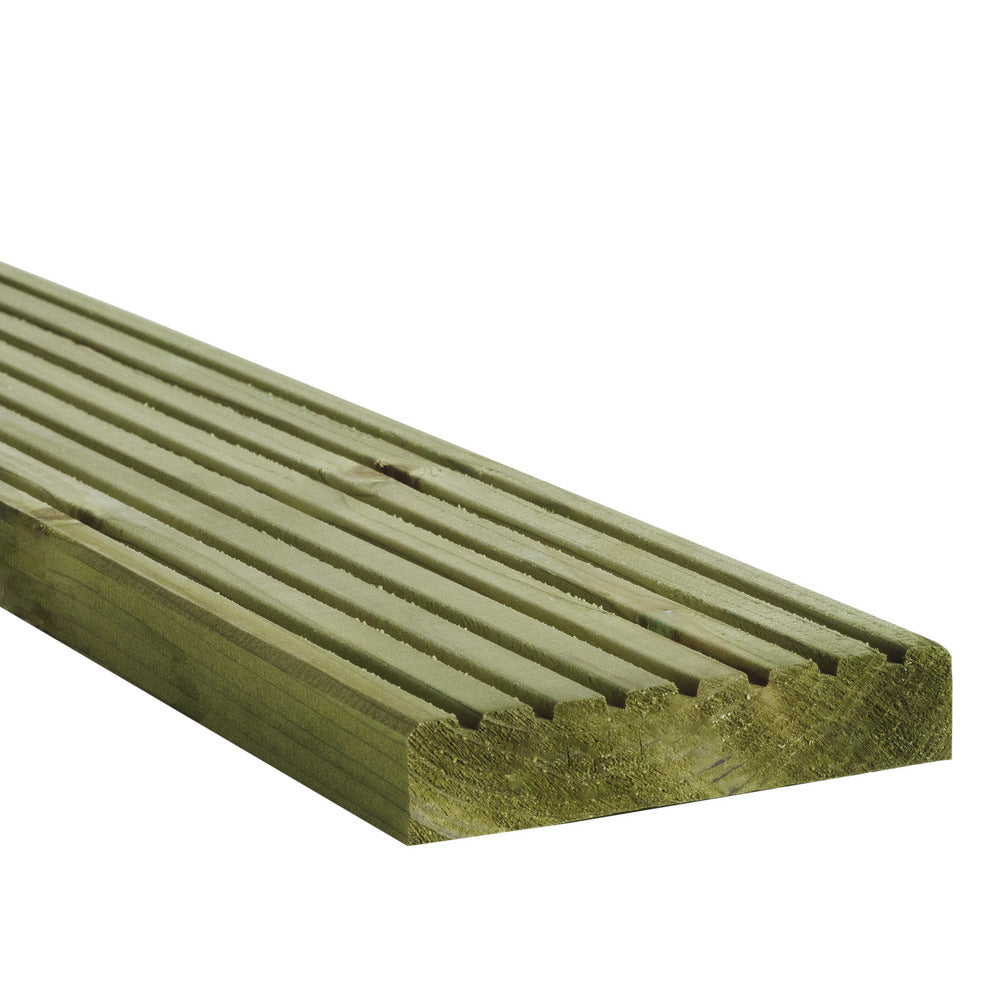 Vuren Vlonderplank Geïmpregneerd 28x145x3000mm 70% PEFC-10000137