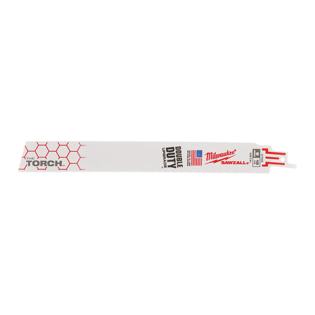 Milwaukee Reciprozaagblad Sawzall metaal Heavy Duty TORCH 230mm 18-Tpi 5st-10000147