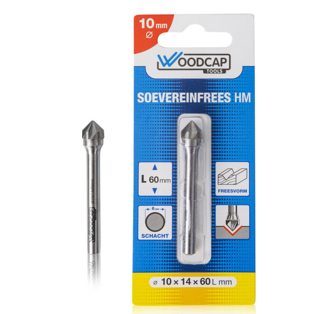 Woodcap Tools HM Soevereinfrees ø10mmx14x60mm-10000170