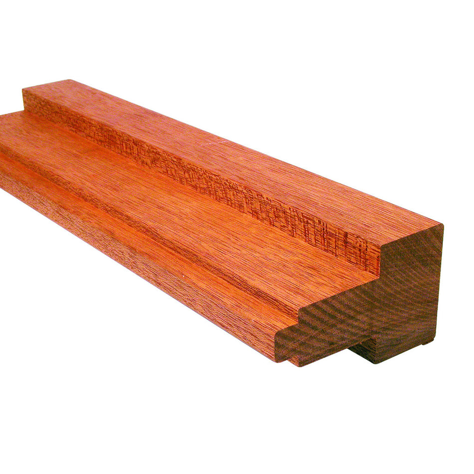Kozijnprofiel B Hardhout Onbehandeld 66x110mm FSC 100%-10000190