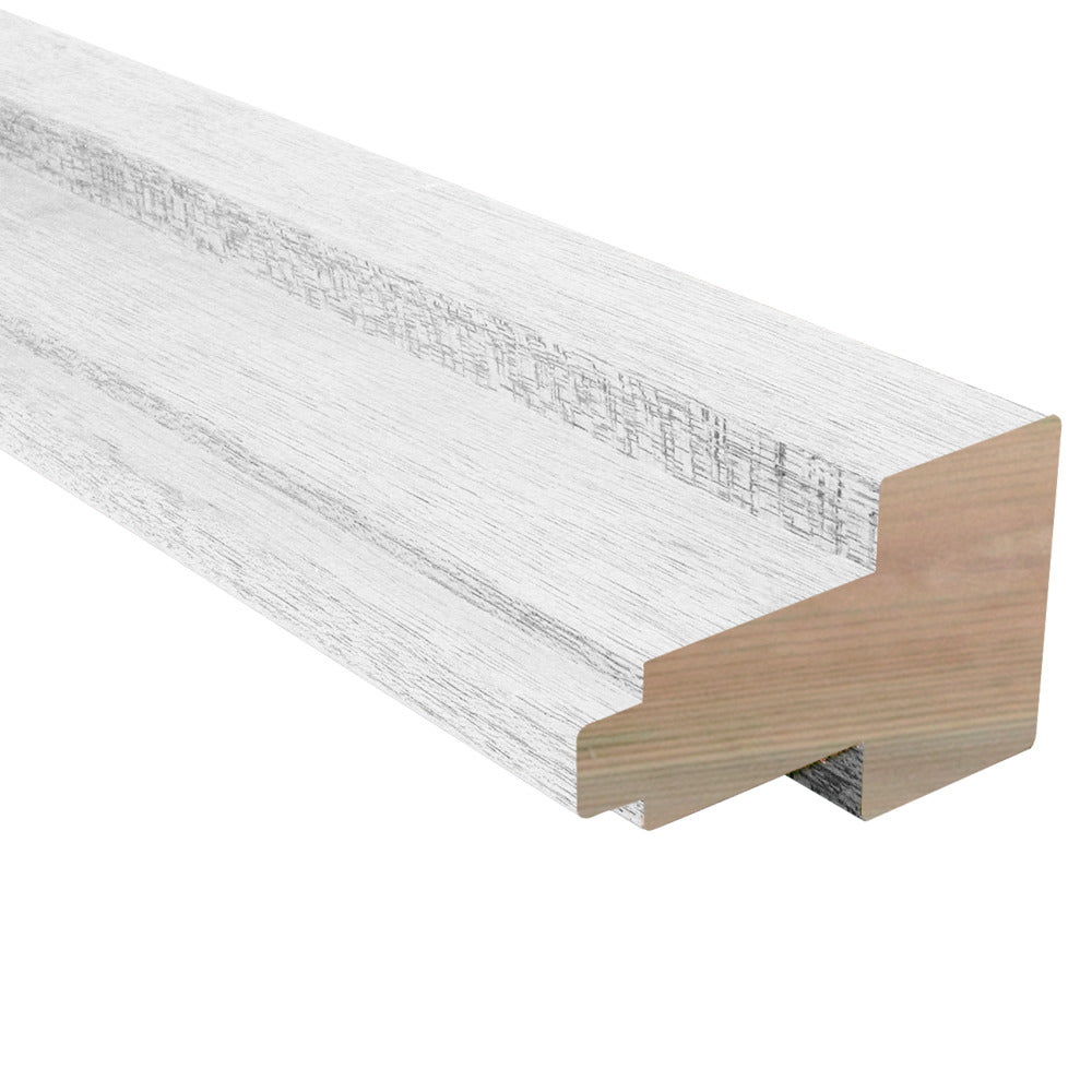 Kozijnprofiel B Grenen Gegrond Wit 66x110x3000mm FSC 100%-10000196