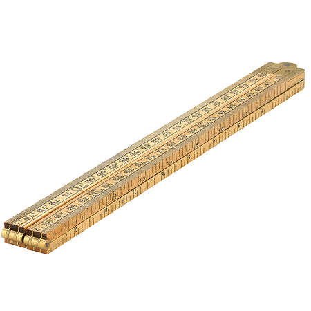 Duimstok Hout blank 1m-10000281