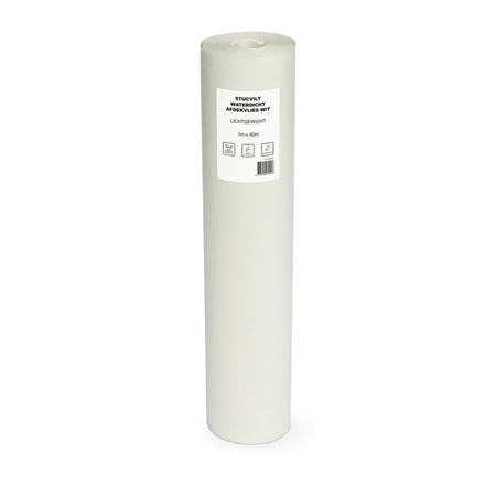 Stucvilt Afdekvlies Wit Waterdicht Lichtgewicht 1m x 40m 40m2-10000294