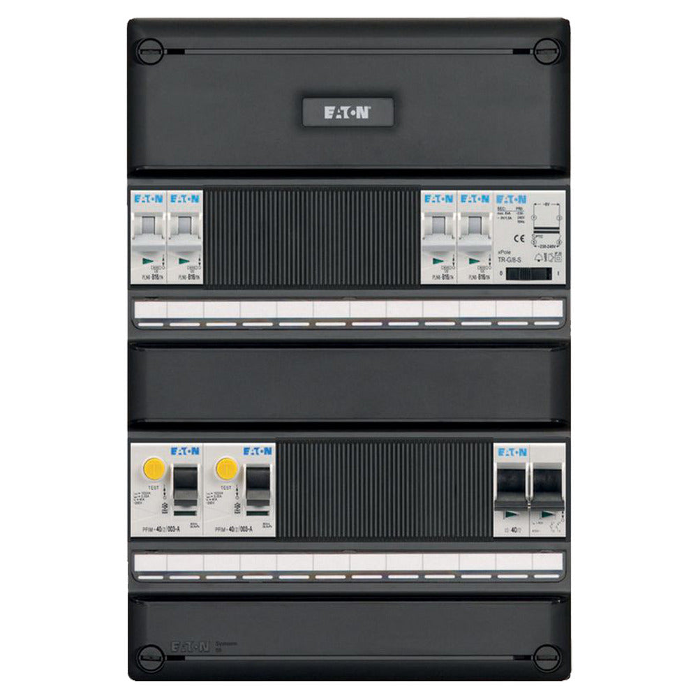 Eaton Holec Groepenkast 1F 4 groepen 2ALS 2P 40A-10000578