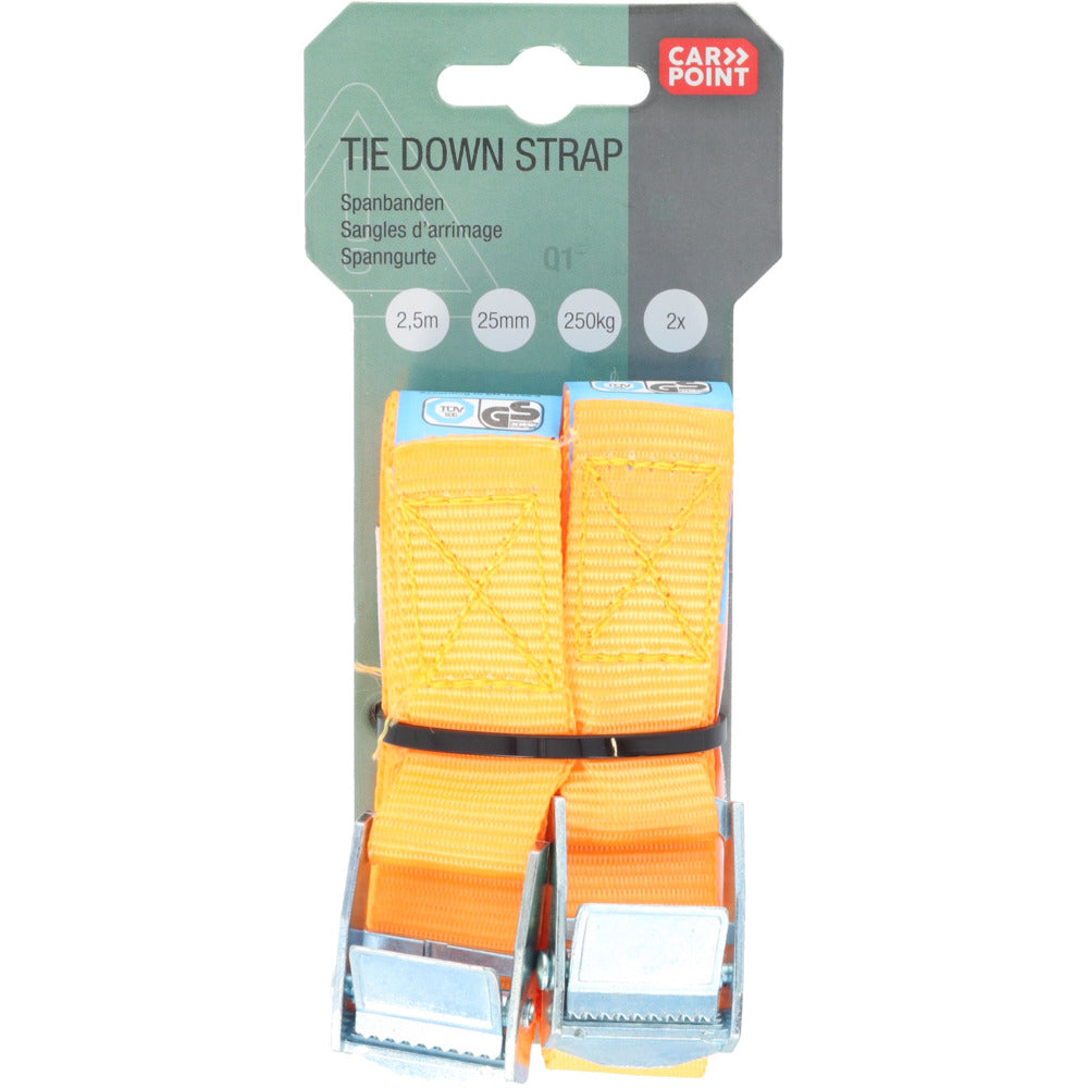 Carpoint Spanbanden 2,5m 2stuks-10000690