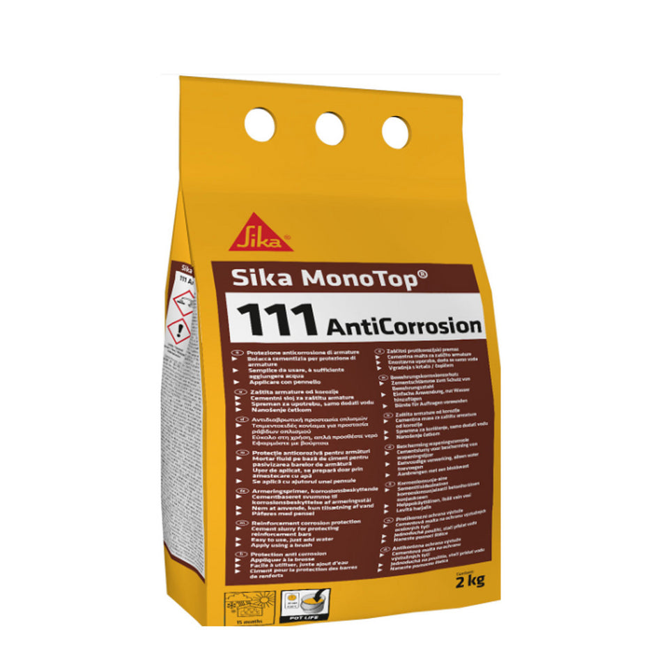 Sika MonoTop Betonstaalbeschermer AntiCorrosion 111 2kg-10000793