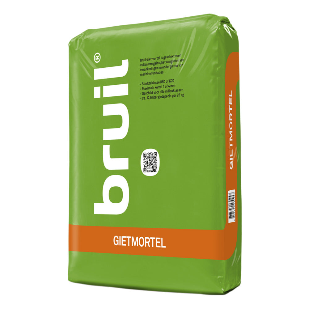 Bruil Krimparme Gietmortel GTM701 K70 Korrel 0-1mm 25kg-10000867