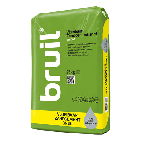 Bruil Vloeibaar Zandcement Snel VS1604 25kg-10000879