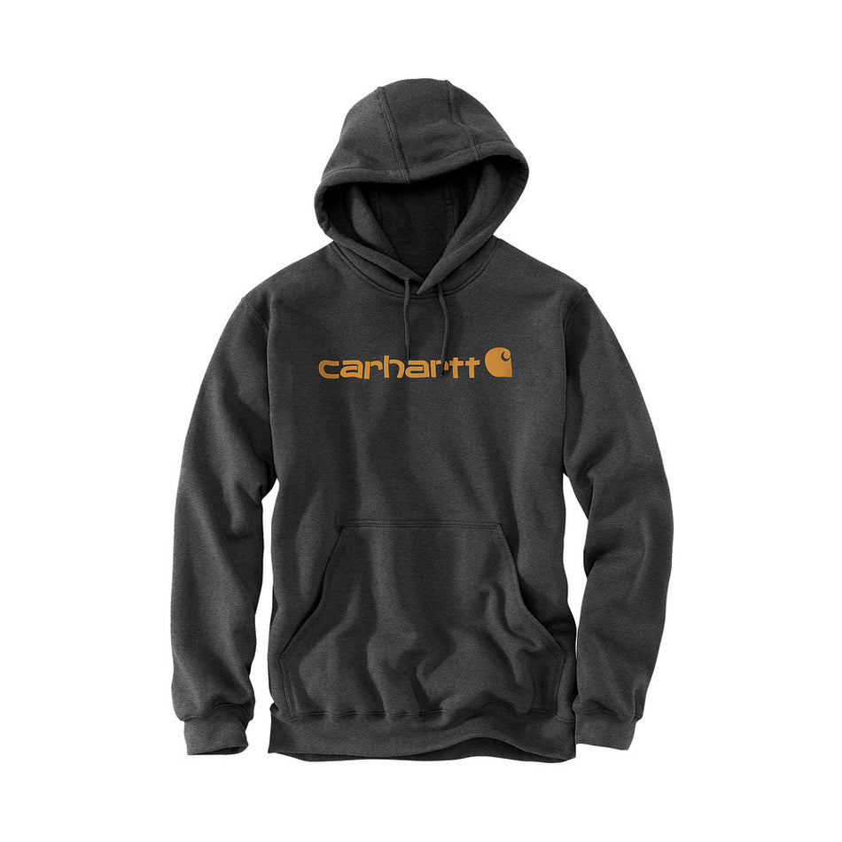 Carhartt Hoodie Signature Logo Antraciet-10000959