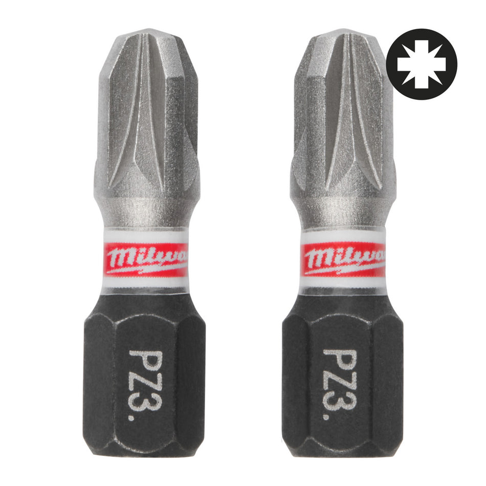 Milwaukee Schroefbit SHOCKWAVE PZ3 25mm 3st-10000971