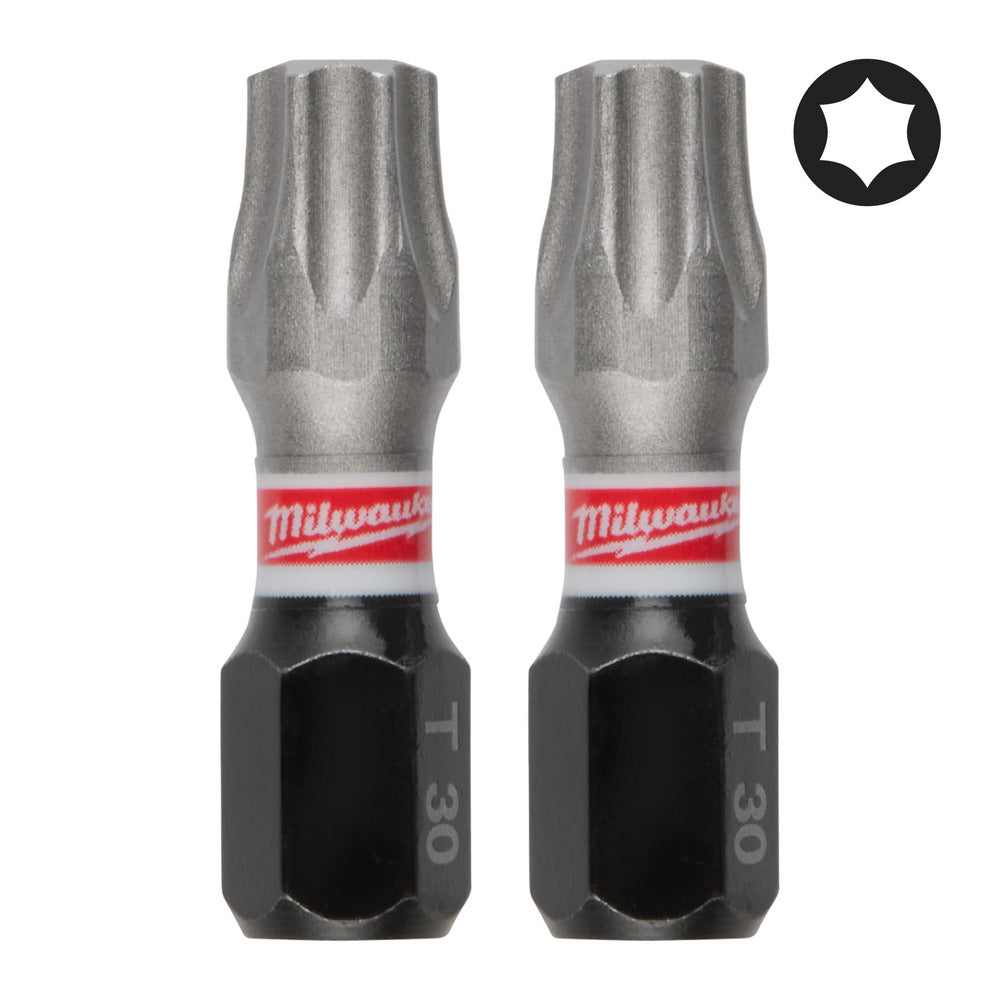 Milwaukee Schroefbit SHOCKWAVE TX30 25mm 3st-10000976