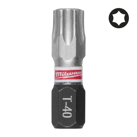 Milwaukee Schroefbit SHOCKWAVE TX40 25mm 3st-10000977