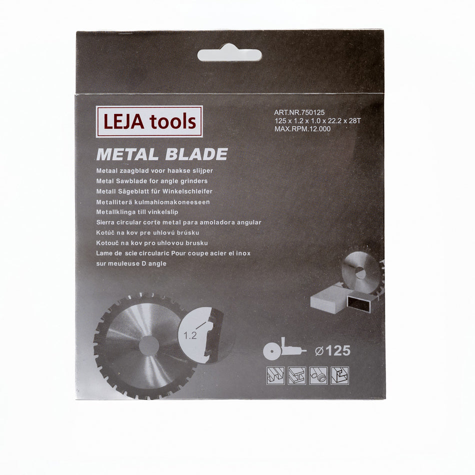Leja Tools Metaalzaagblad 125x22.2x1.2mm-10001079