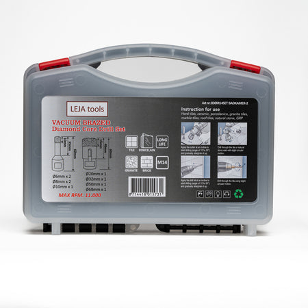 Leja Tools Tegelborenset M14 6-6-8-8-10-20-32-50-68mm-10001081