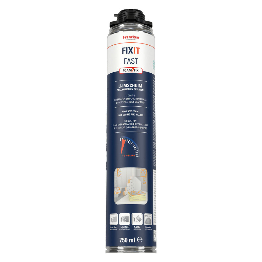 Frencken FIXIT Fast Gun Lijmschuim 750ml-10001102