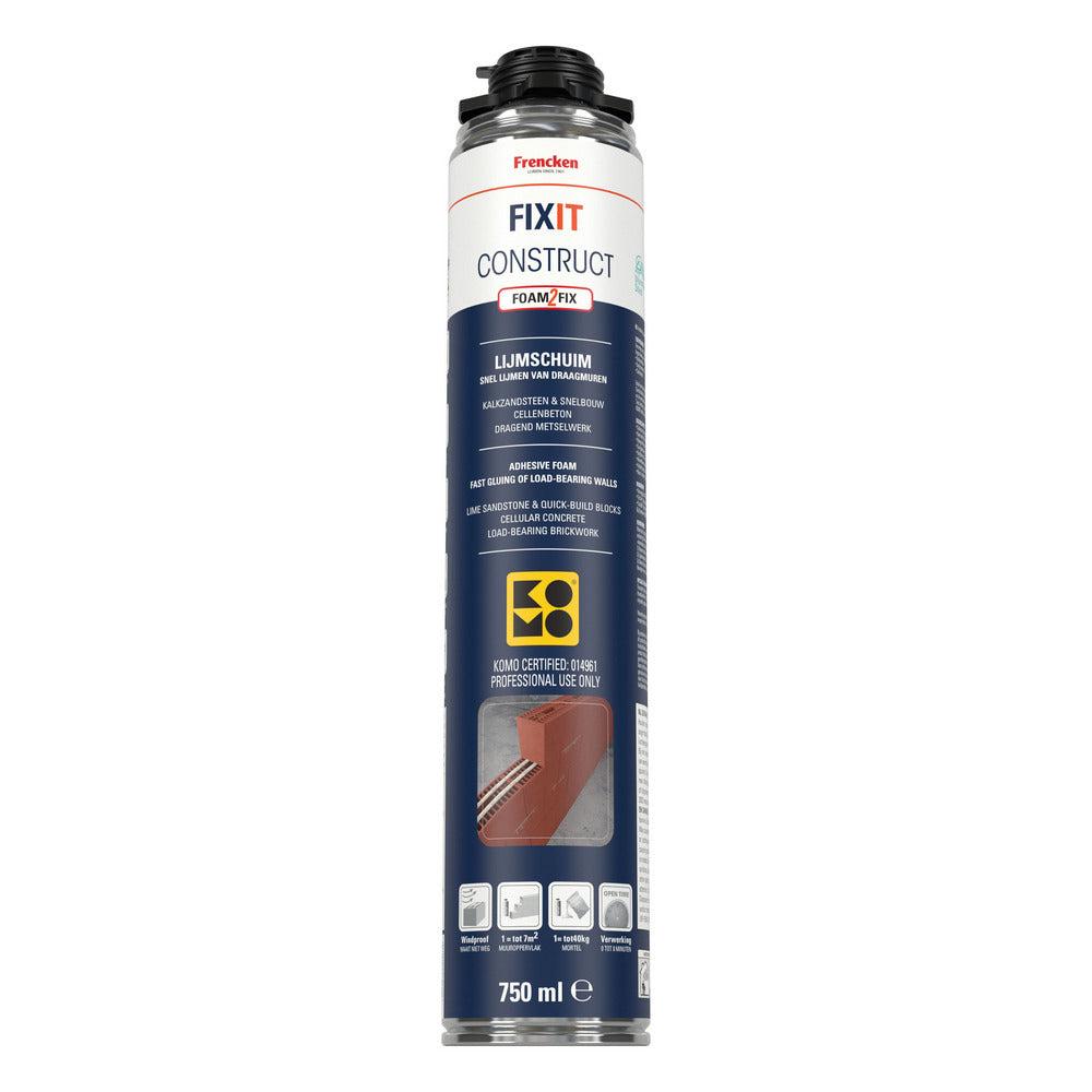 Frencken FIXIT Construct Gun Lijmschuim 750ml-10001105