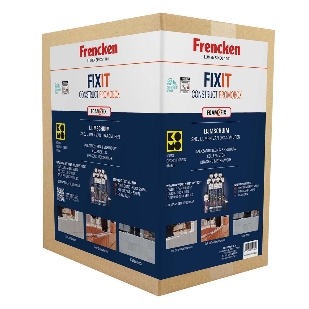 Frencken FIXIT Construct Gun Lijmschuim Promobox-10001106